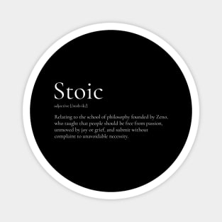 Stoic Definition Magnet